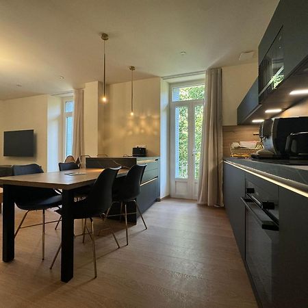 Appartements Confortables Avec Vue Montagne - Residence Villa Belle Fleur Château-Ville-Vieille Exteriör bild