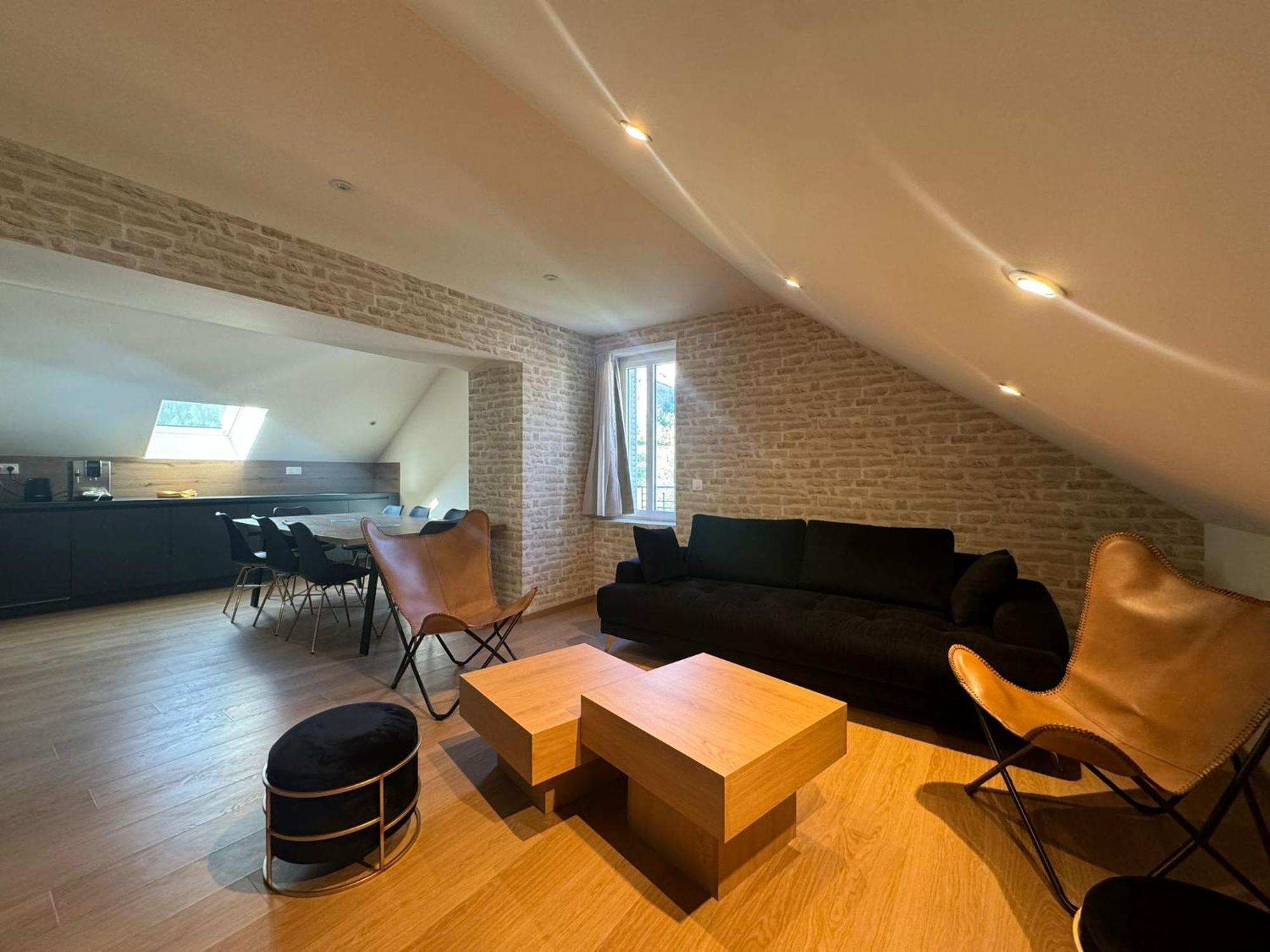 Appartements Confortables Avec Vue Montagne - Residence Villa Belle Fleur Château-Ville-Vieille Exteriör bild